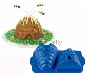 Cetakan Silikon Kue Puding Bee Hive