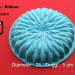 Cetakan Silikon Kue Puding Big Aster