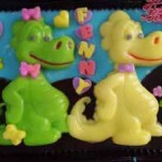 Cetakan Silikon Puding Kue Big Dino