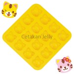 CJ Cetakan Silikon Coklat Puding Cat Couple 16 cav