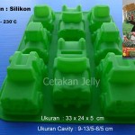 Cetakan Silikon Puding Kue Classic Car