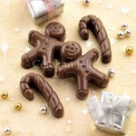 Cetakan Silikon Coklat Puding Mini Ginger Man