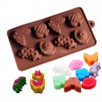 Cetakan Silikon Coklat Puding Insect II
