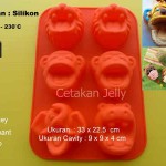 Cetakan Silikon Kue Puding Jungle