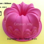 Cetakan Silikon Kue Puding King Crown