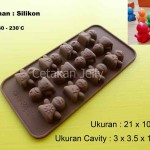 Cetakan Silikon Coklat Puding Little Angel