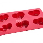 Cetakan Silikon Kue Puding Love Shape