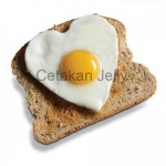 Cetakan Silikon Telur Mata Sapi Hati