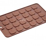 Cetakan Silikon Coklat Puding Mini Love Sheet