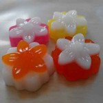 Cetakan Silikon Coklat Puding Mix Flower 15 cavity