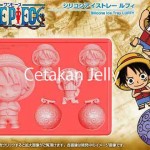 Cetakan Silikon Coklat Puding One Piece : Luffy
