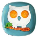 Cetakan Silikon Telur Mata Sapi Burung Hantu / Owl
