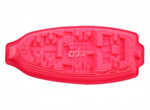 Cetakan Silikon Kue Puding Pirate Ship