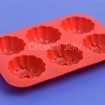 Cetakan Silikon Kue Puding Pumpkin / Labu