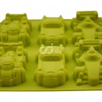 Cetakan Silikon Puding Kue Racing Car
