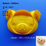Cetakan Silikon Kue Puding Rilakkuma Big Head
