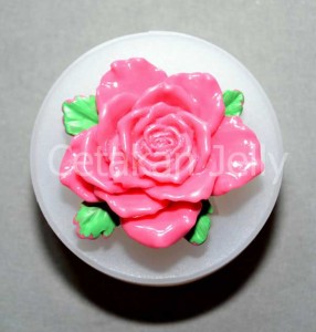 Cetakan Fondant Rose 1 cavity