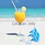 Cetakan Es Coklat Puding Shark Fin