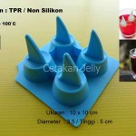 Cetakan Es Coklat Puding Shark Fin