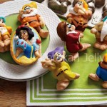 Cetakan Silikon Kue Puding Snow White & 7 Dwarf