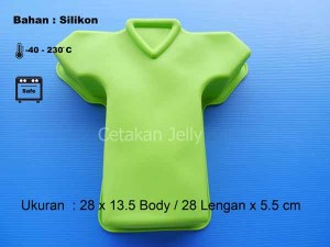 Cetakan Silikon Kue Puding T-Shirt