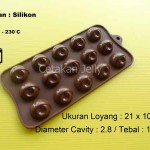 Cetakan Silikon Coklat Puding The Eyes