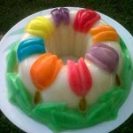 Cetakan Silikon Kue Puding Tulip Pan