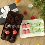 CJ Cetakan Silikon Coklat Puding Woman Stuff