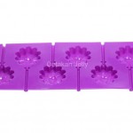 Cetakan Silikon Coklat Permen Lolipop Flower