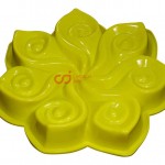 Cetakan Silikon Pudding Kue Petal II