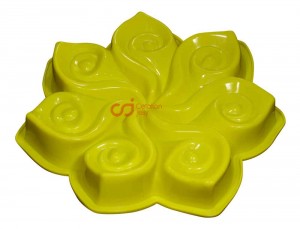 Cetakan Silikon Pudding Kue Petal II