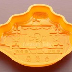 Cetakan Silikon Puding Kue Pirate Ship 2D