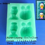 Fondant Daisy & Donald Duck