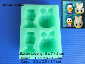 Fondant Daisy & Donald Duck