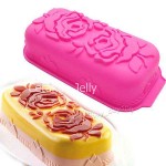 Cetakan Silikon Puding Kue Rose Loaf