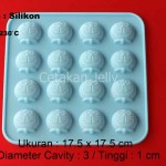 Cetakan Silikon Coklat Puding Doraemon 16 cavity