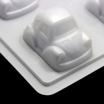 CJ Cetakan Coklat Car 4 cav Plastik