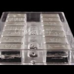 Cetakan Coklat Mini Mahjong & Dice