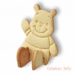Cetakan Cookies Pooh Bread & Cookie Cutter 3D