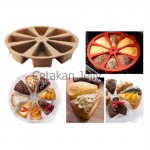 Cetakan Silikon Kue Puding Slice Pan 8 cav