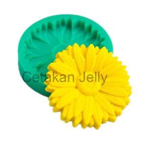 Cetakan Fondant Sunflower 1 cav