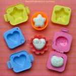 Cetakan Telur Bento Love & Star
