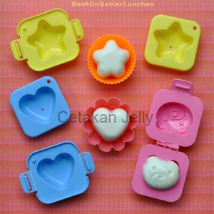 Cetakan Telur Bento Love & Star
