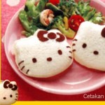 Cetakan Roti Bento Hello Kitty Bread Sandwich Mould