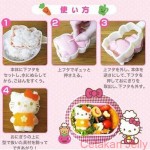 Cetakan Nasi Bento Hello Kitty Full Body with Cutter