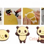 Cetakan Cookies Bento Panda Cookie Cutter