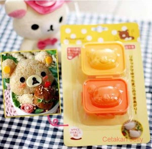 Cetakan Telur Bento Rilakkuma Egg Mold