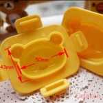 Cetakan Telur Bento Rilakkuma Egg Mold