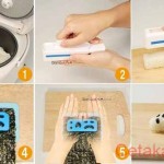 Cetakan Nasi Bento Train Rice Mold with Cutter