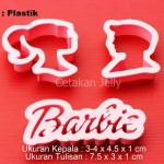 Cetakan Cookies Cutter Barbie